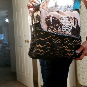 Laura Burch, large, Multicolored, kitty cat bag!